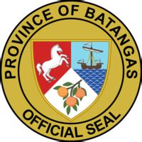 kahulugan ng simbulo ng batangas(official seal) .